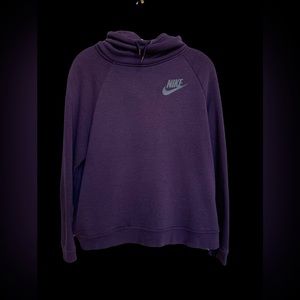 COPY - Nike Purple Cowl Neck Hoodie